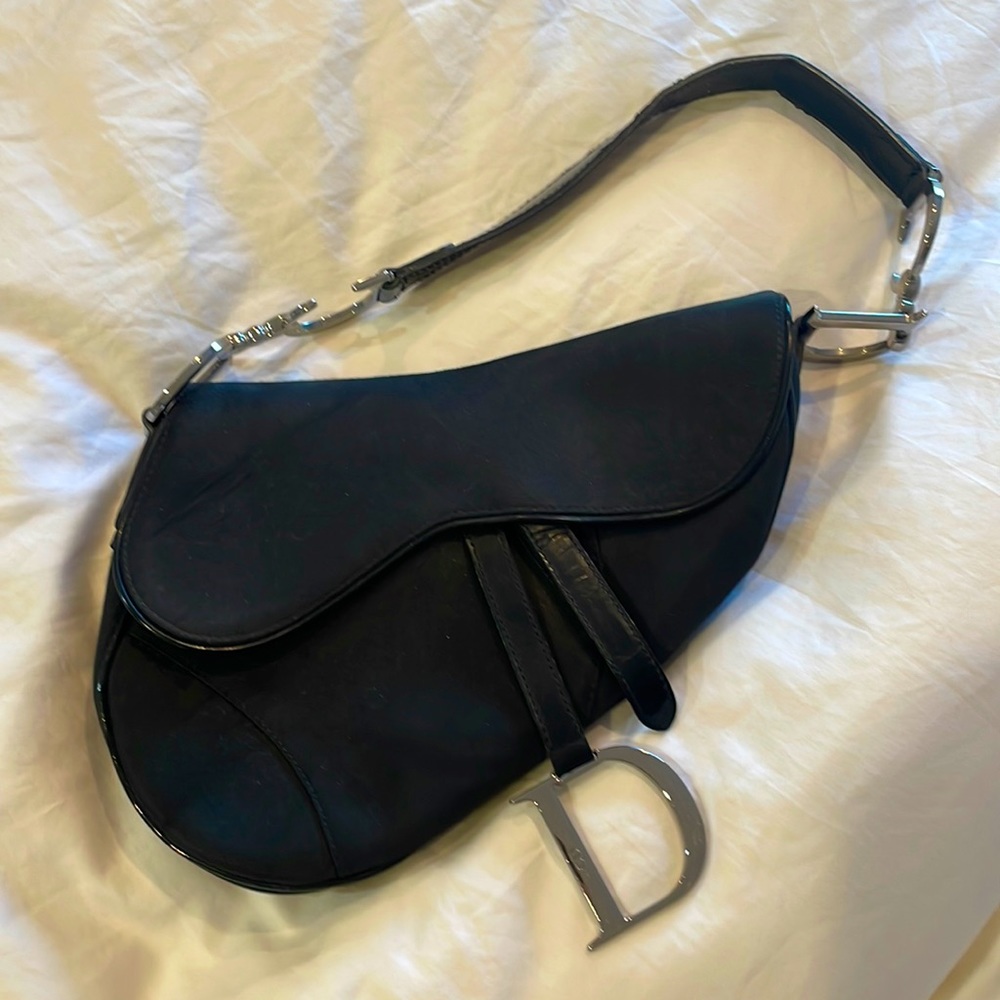 Dior Vintage NYLON Saddle Bag! 100% AUTHENTIC 
Very good condition
